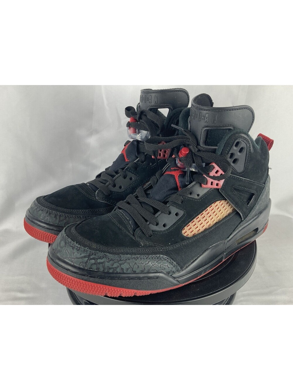 Nike Air Jordan Spizike Anthracite Gym Basketball Men's Size 11 Black Red 2018
